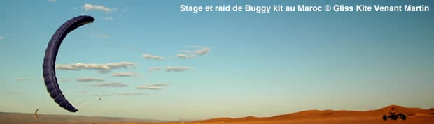 Kitebuggy : stage buggy raid au Maroc