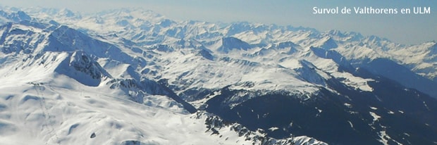 ULM en station de ski – Val Thorens