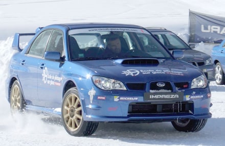 Stage pilotage sur glace à Tignes, stage pilotage sur Subaru