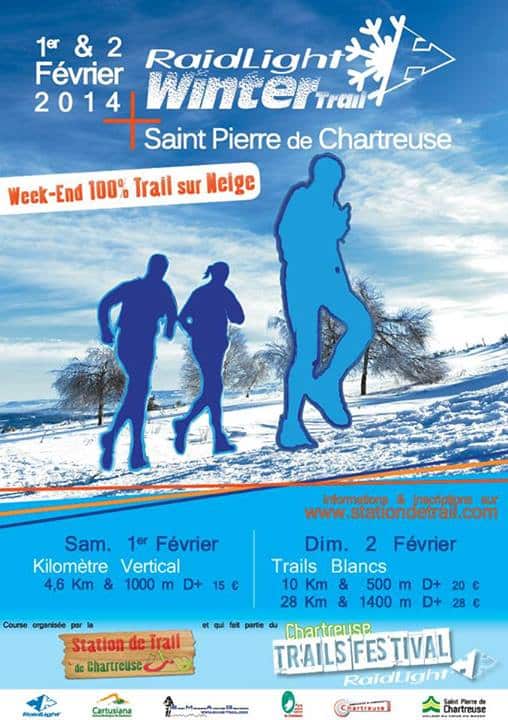 Raidlight Chartreuse Winter Trail – 1er et 2 février 2014