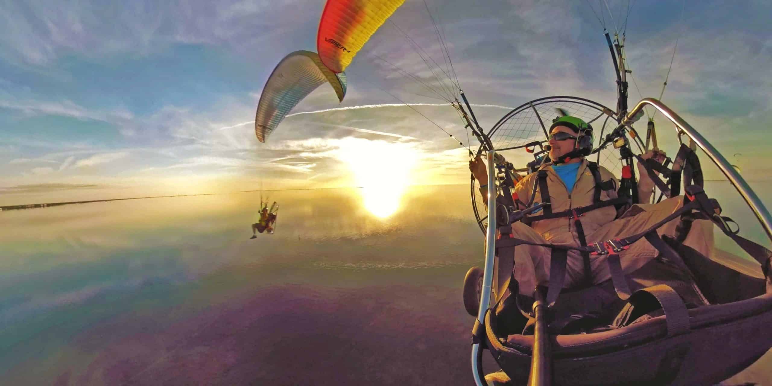 Faire du parapente en montagne