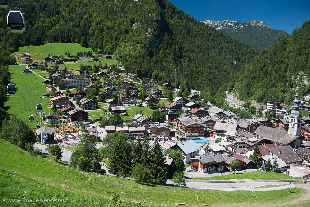 La station La Clusaz en été