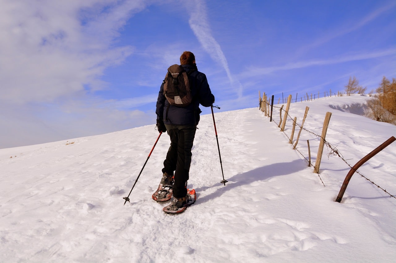 comment marcher avec des raquettes