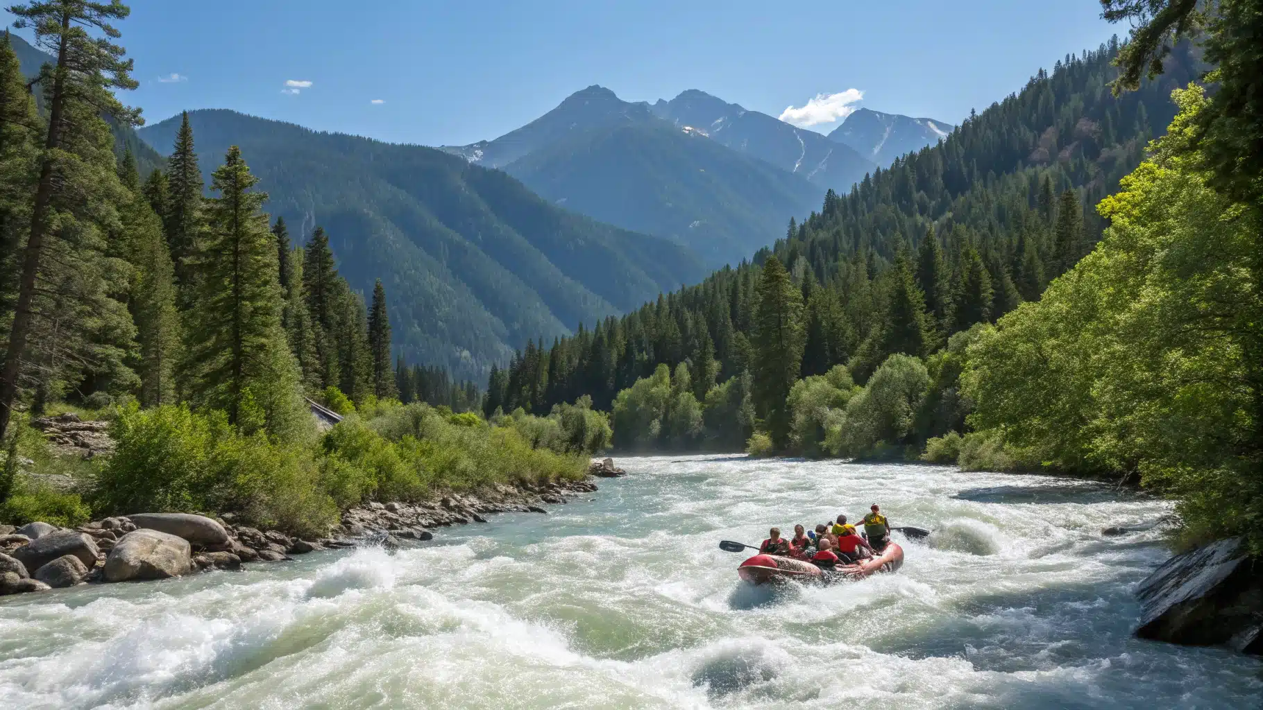 rafting