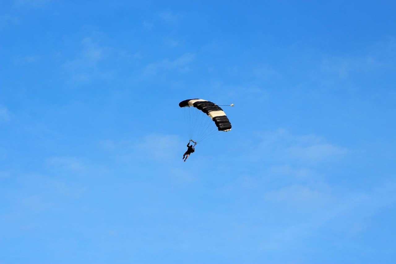 saut en parachute