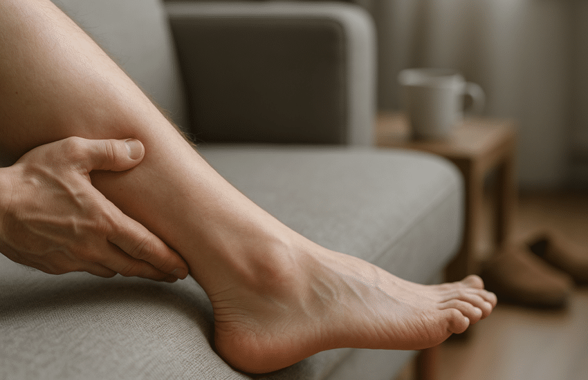 douleur dans mollet au repos